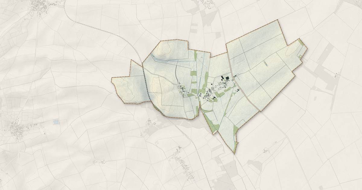 Portrait cartographique de Villeneuve-Saint-Vistre-et-Villevotte : relief, eau, forêts, bâti et voies, calculés à partir des données de l'IGN