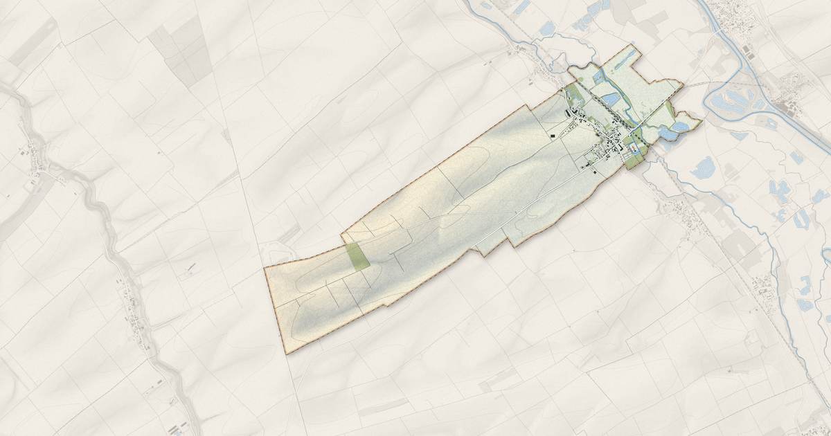 Portrait cartographique de Vitry-la-Ville : relief, eau, forêts, bâti et voies, calculés à partir des données de l'IGN