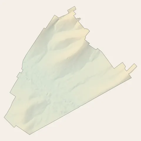 Warmeriville : relief