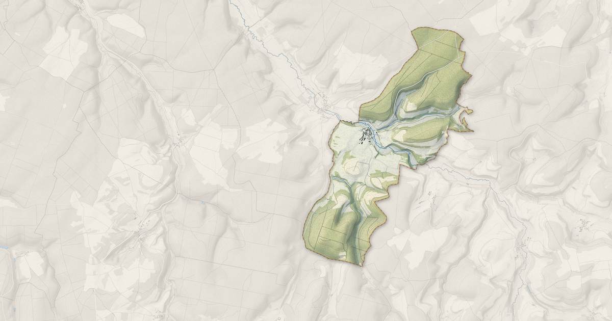 Portrait cartographique de Arbot : relief, eau, forêts, bâti et voies, calculés à partir des données de l'IGN