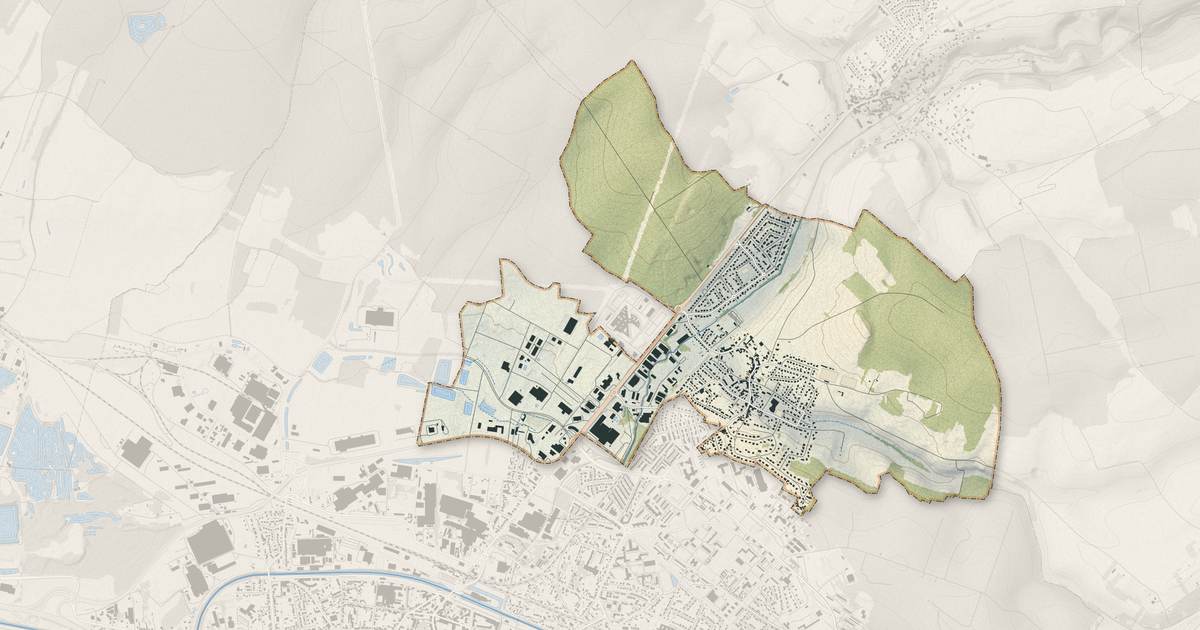 Portrait cartographique de Bettancourt-la-Ferrée : relief, eau, forêts, bâti et voies, calculés à partir des données de l'IGN