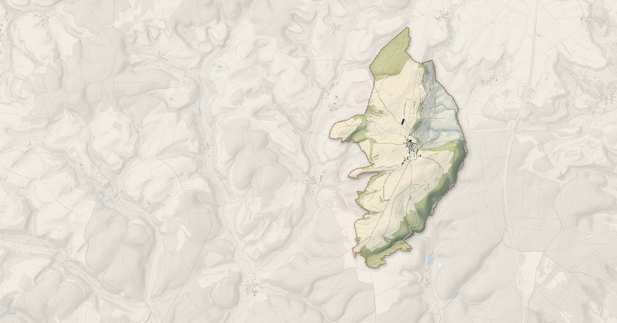 Portrait cartographique de Chalancey : relief, eau, forêts, bâti et voies, calculés à partir des données de l'IGN