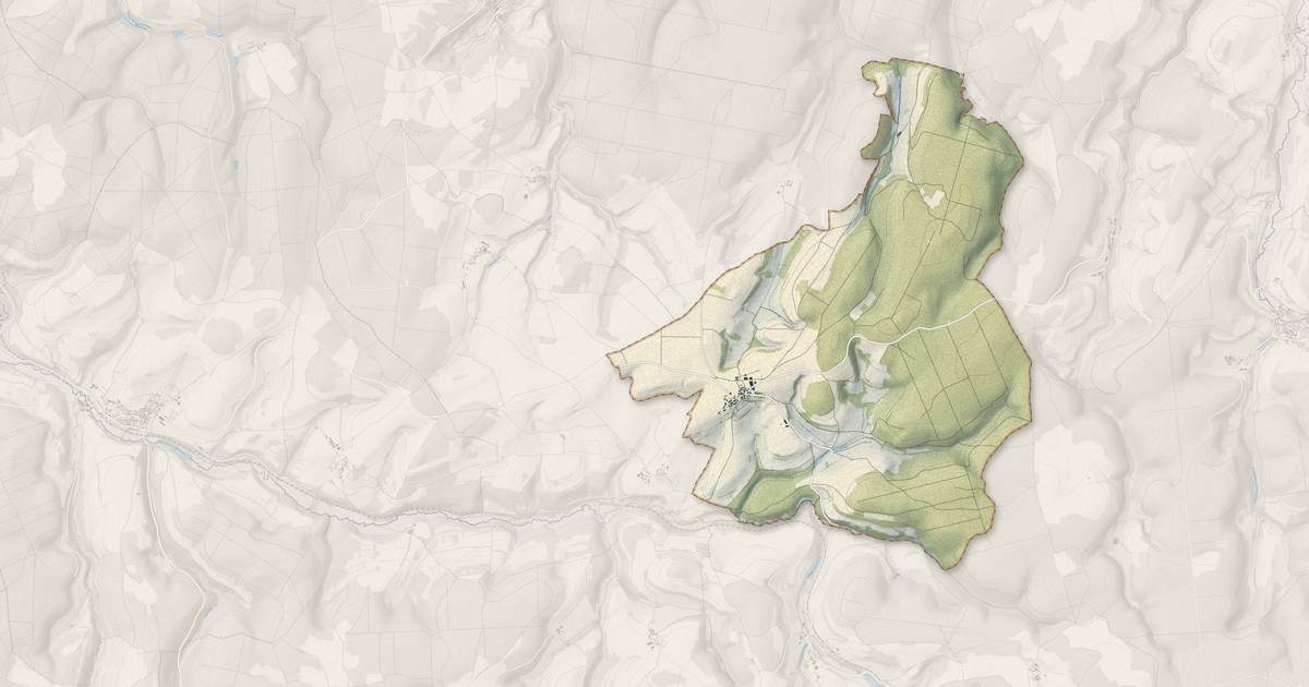 Portrait cartographique de Colmier-le-Haut : relief, eau, forêts, bâti et voies, calculés à partir des données de l'IGN