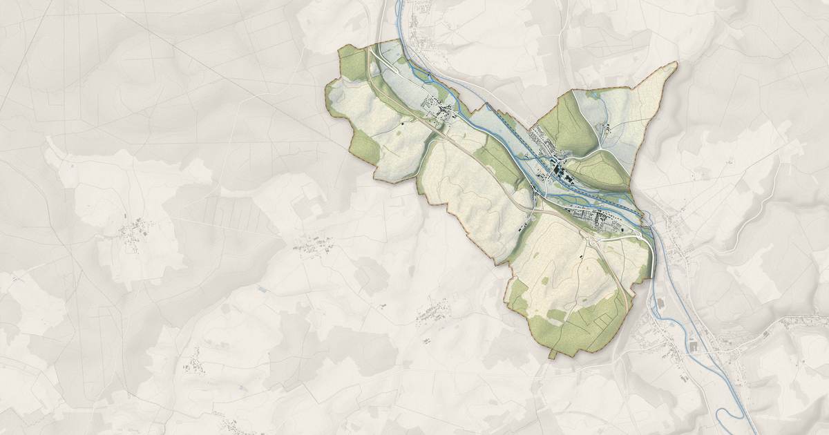 Portrait cartographique de Bayard-sur-Marne : relief, eau, forêts, bâti et voies, calculés à partir des données de l'IGN