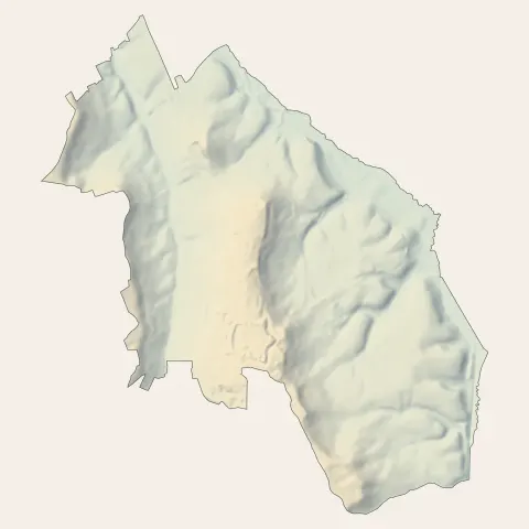 Langres : relief