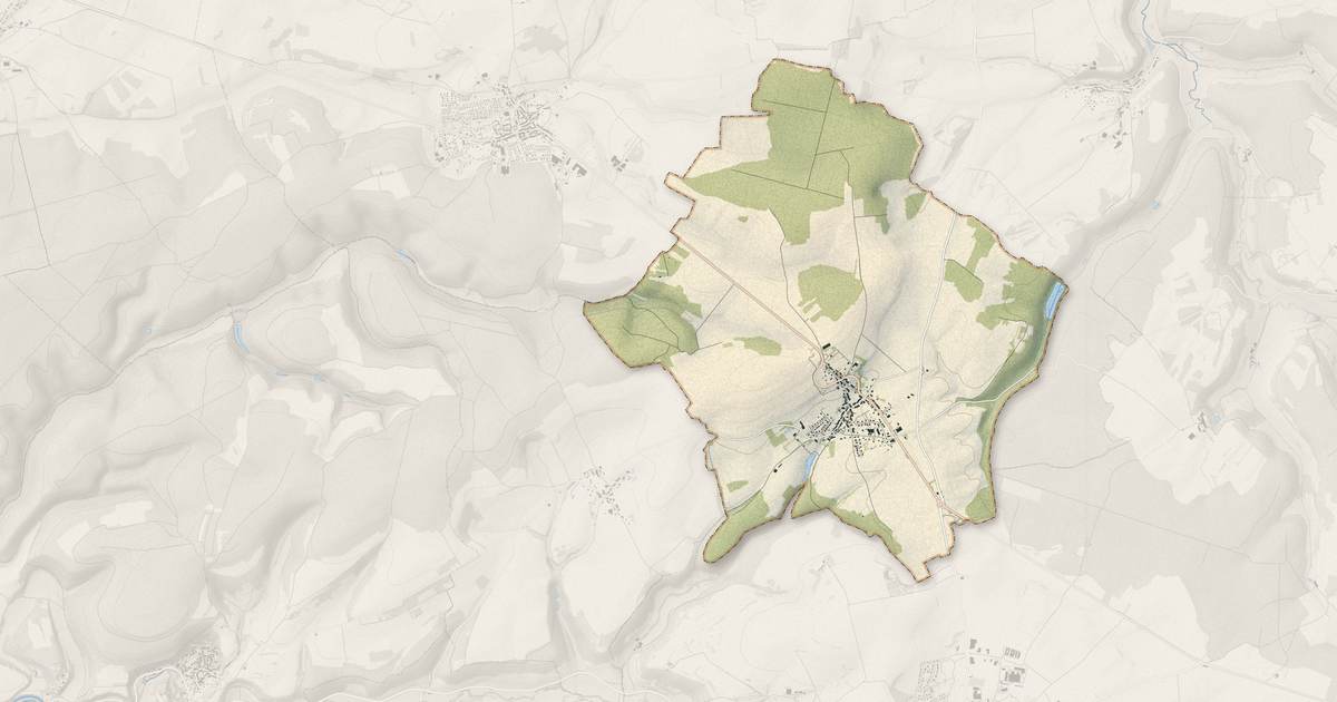 Portrait cartographique de Mandres-la-Côte : relief, eau, forêts, bâti et voies, calculés à partir des données de l'IGN