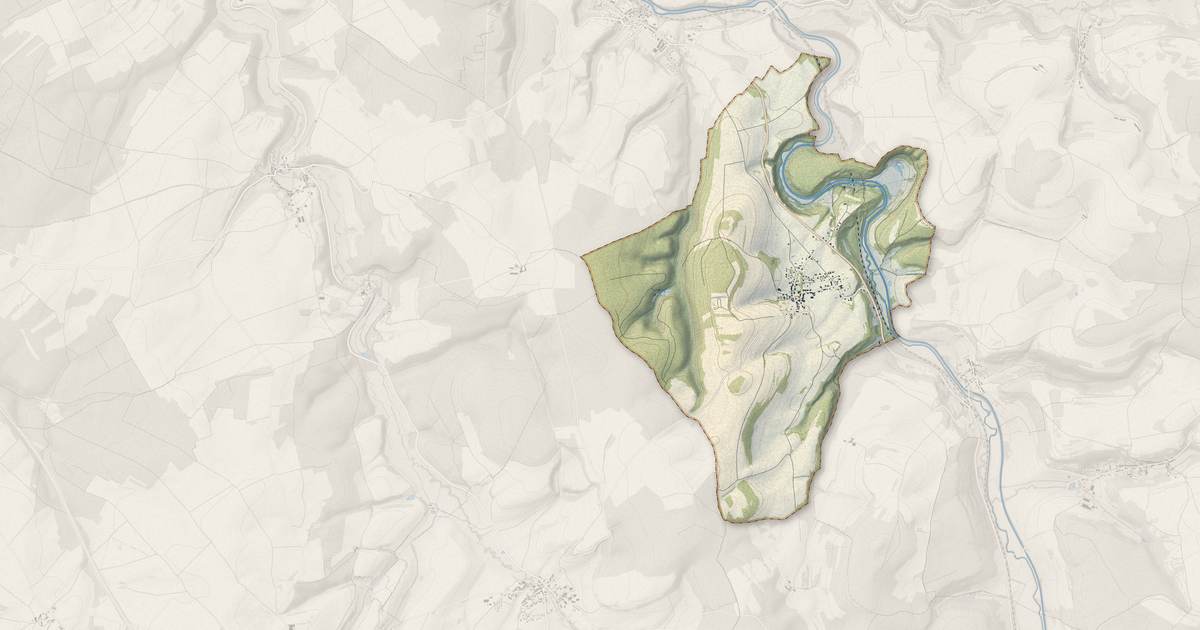 Portrait cartographique de Marnay-sur-Marne : relief, eau, forêts, bâti et voies, calculés à partir des données de l'IGN