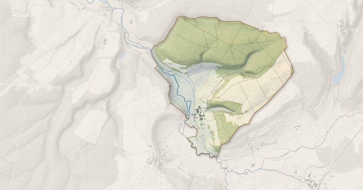 Portrait cartographique de Montot-sur-Rognon : relief, eau, forêts, bâti et voies, calculés à partir des données de l'IGN