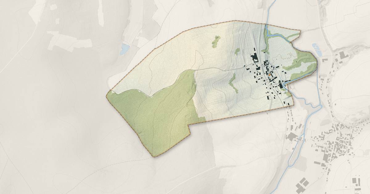 Portrait cartographique de Montreuil-sur-Blaise : relief, eau, forêts, bâti et voies, calculés à partir des données de l'IGN