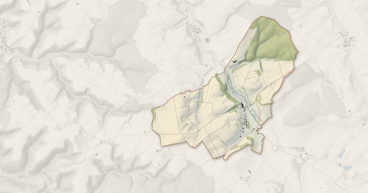 Portrait cartographique de Pansey : relief, eau, forêts, bâti et voies, calculés à partir des données de l'IGN