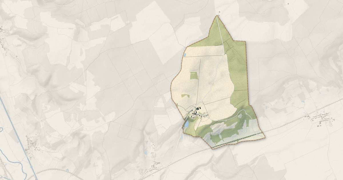 Portrait cartographique de Rochefort-sur-la-Côte : relief, eau, forêts, bâti et voies, calculés à partir des données de l'IGN