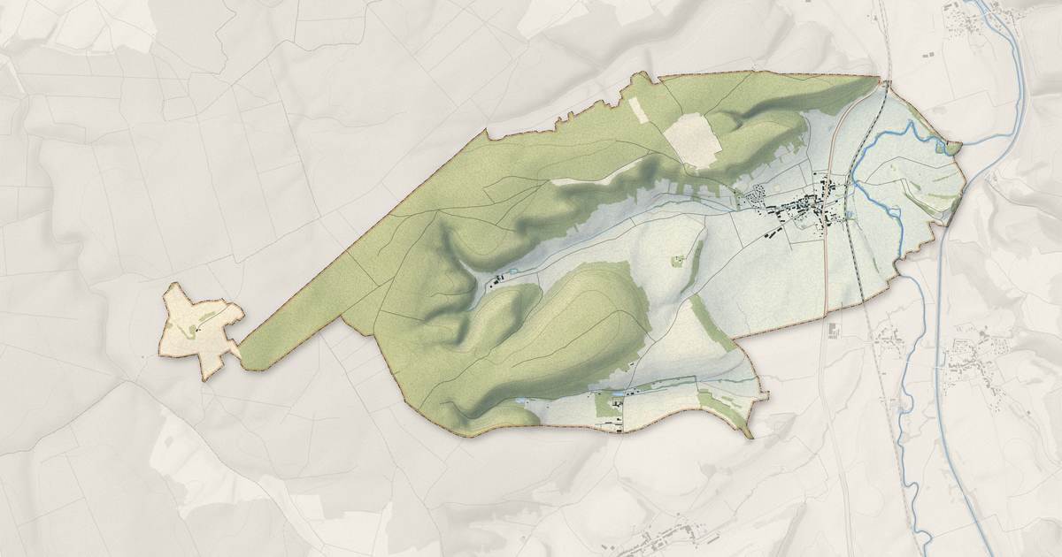Portrait cartographique de Soncourt-sur-Marne : relief, eau, forêts, bâti et voies, calculés à partir des données de l'IGN