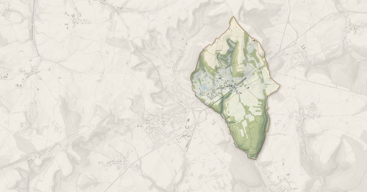 Portrait cartographique de Torcenay : relief, eau, forêts, bâti et voies, calculés à partir des données de l'IGN