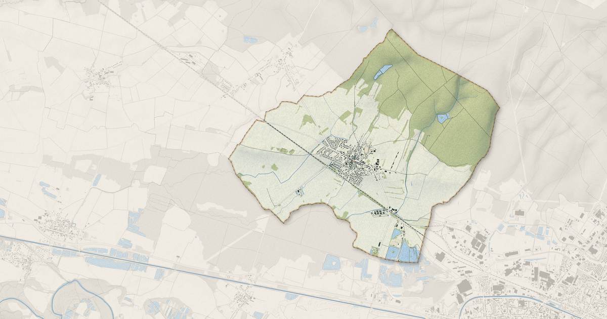 Portrait cartographique de Villiers-en-Lieu : relief, eau, forêts, bâti et voies, calculés à partir des données de l'IGN