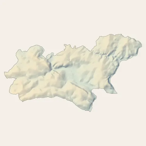 Andouillé : relief