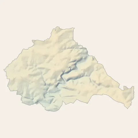 Argentré : relief