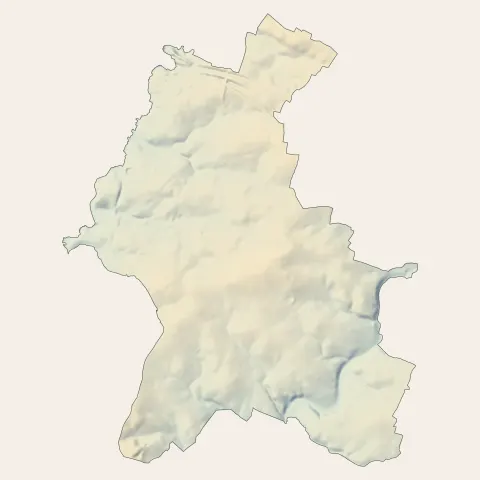 Bonchamp-lès-Laval : relief
