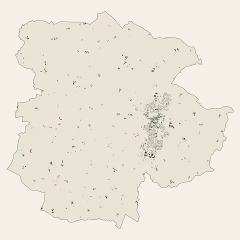 Cossé-le-Vivien : bâti