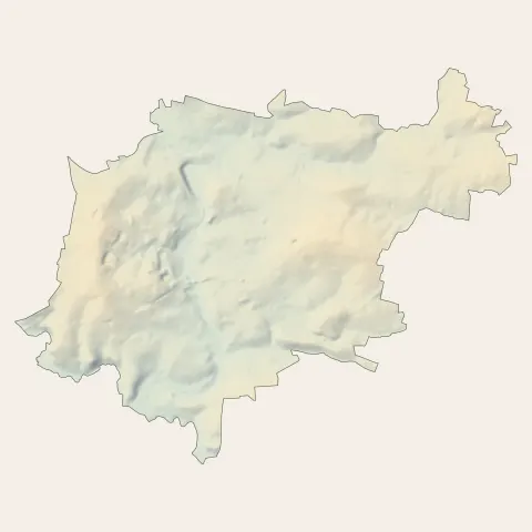 Craon : relief