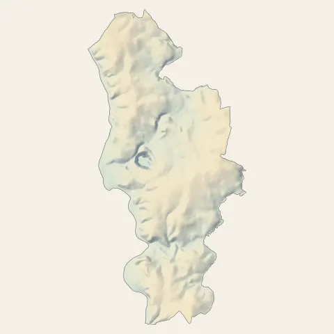Entrammes : relief