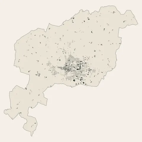 Ernée : bâti