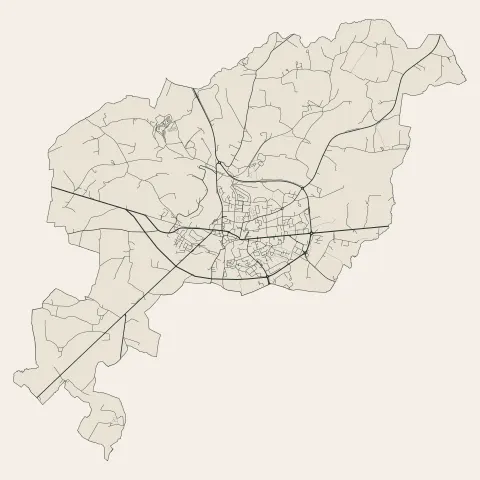 Ernée : voies