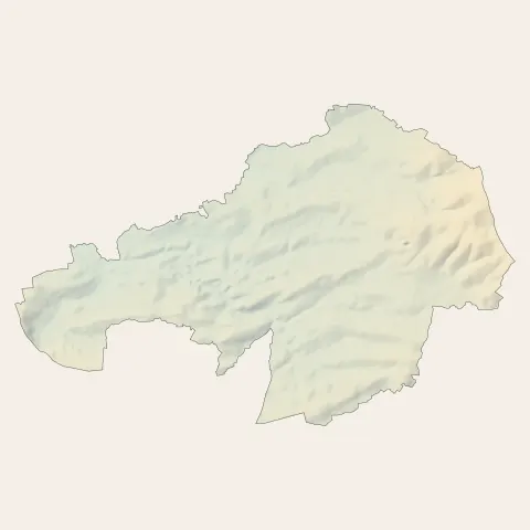 Évron : relief