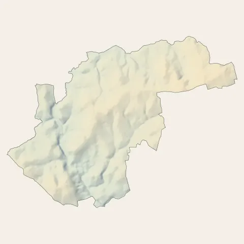 Gorron : relief