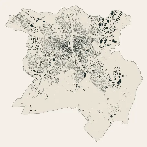 Laval : bâti