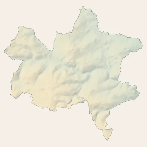 Meslay-du-Maine : relief