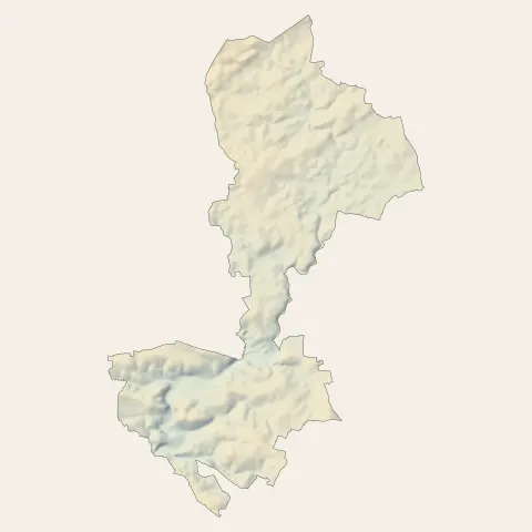 Montsûrs : relief
