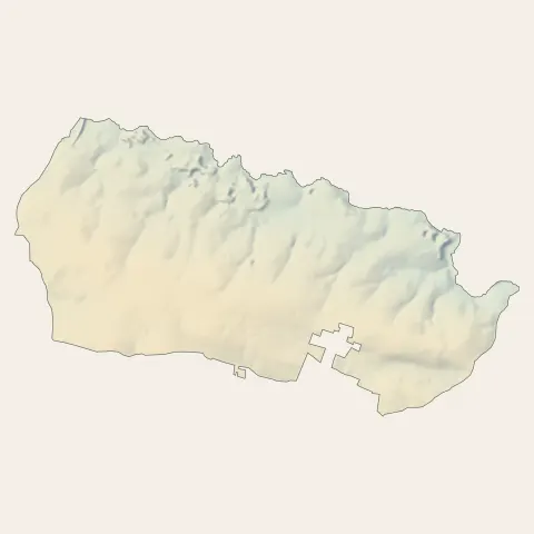 Renazé : relief