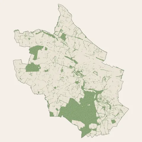 Saint-Berthevin : bois, forêts et landes