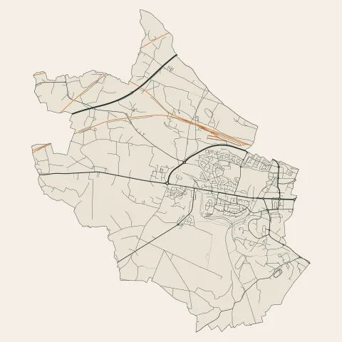 Saint-Berthevin : voies