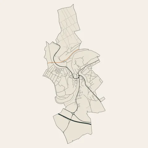 Auboué : voies