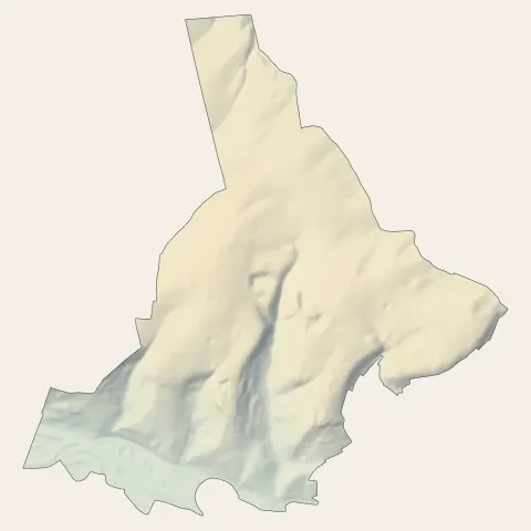 Chaligny : relief