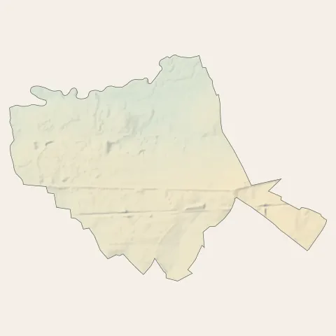 Chanteheux : relief
