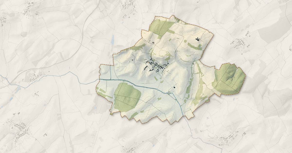 Portrait cartographique de Clayeures : relief, eau, forêts, bâti et voies, calculés à partir des données de l'IGN