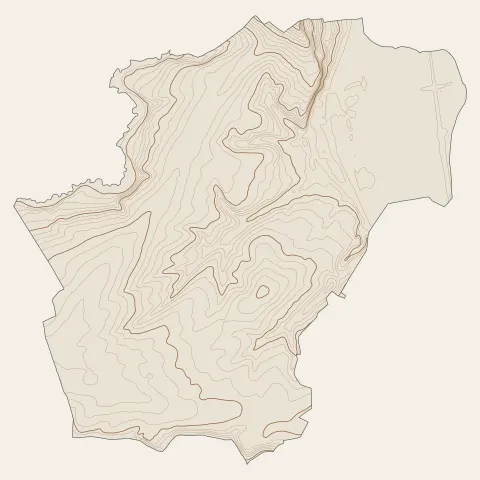 Dieulouard : courbes de niveau