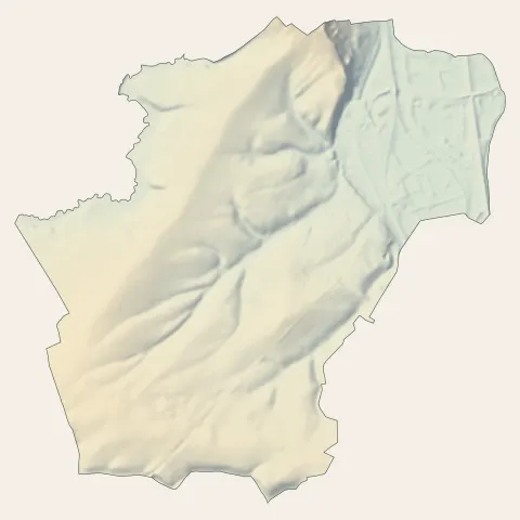Dieulouard : relief