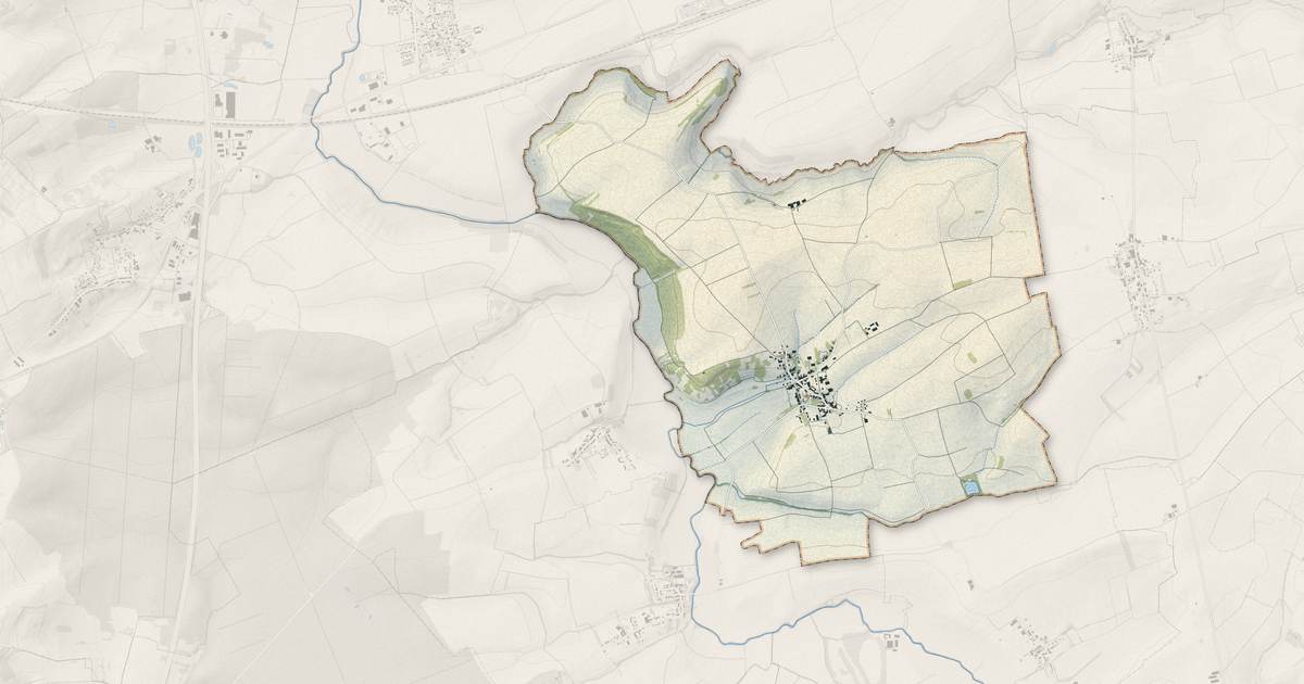 Portrait cartographique de Éply : relief, eau, forêts, bâti et voies, calculés à partir des données de l'IGN