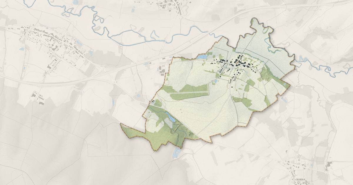 Portrait cartographique de Fréménil : relief, eau, forêts, bâti et voies, calculés à partir des données de l'IGN