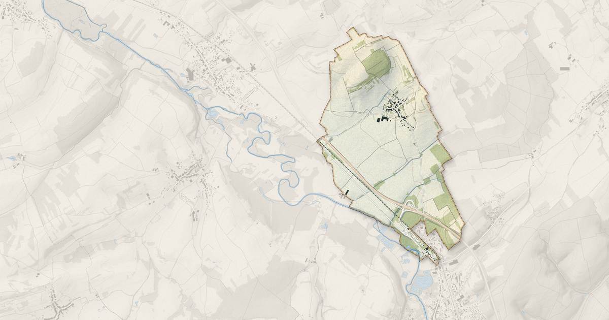 Portrait cartographique de Gélacourt : relief, eau, forêts, bâti et voies, calculés à partir des données de l'IGN