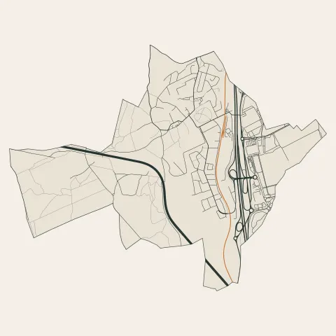 Houdemont : voies