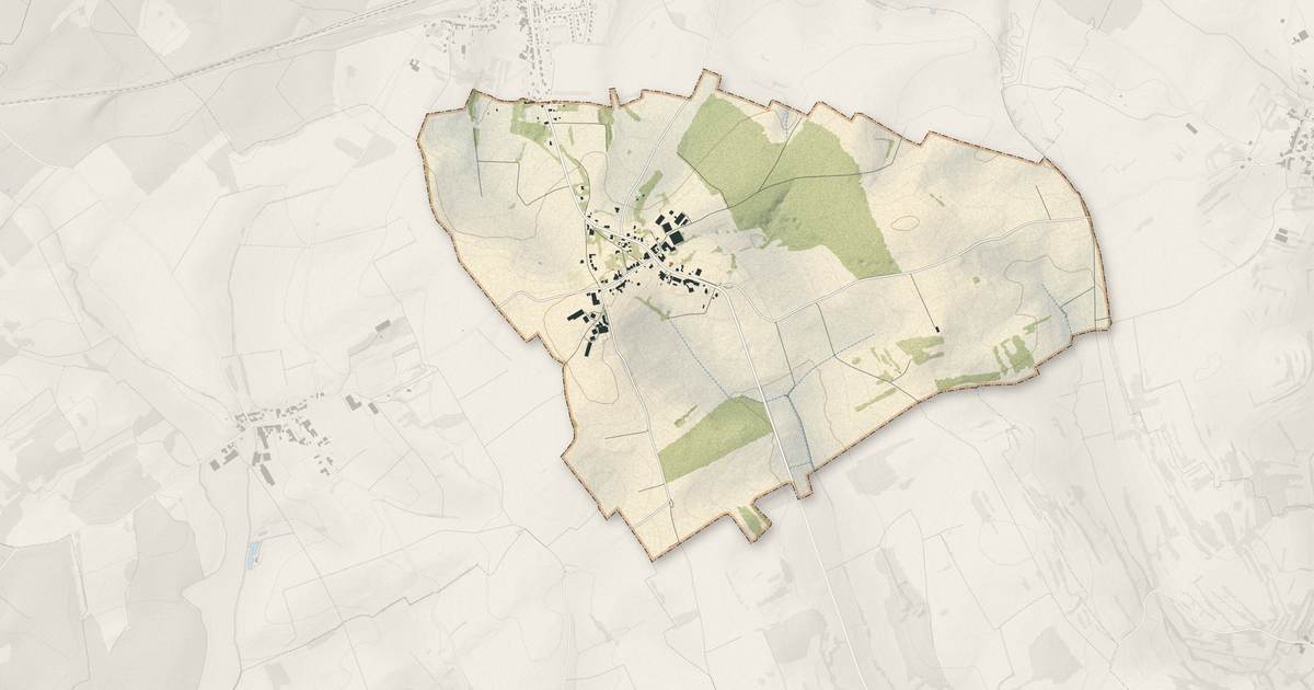 Portrait cartographique de Igney : relief, eau, forêts, bâti et voies, calculés à partir des données de l'IGN