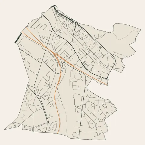 Jarville-la-Malgrange : voies
