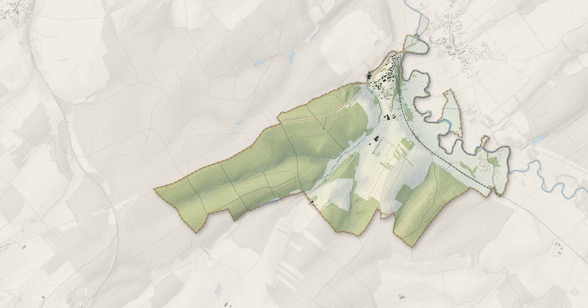 Portrait cartographique de Lamath : relief, eau, forêts, bâti et voies, calculés à partir des données de l'IGN