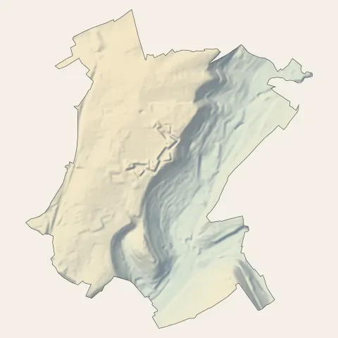 Longwy : relief