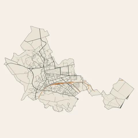 Lunéville : voies