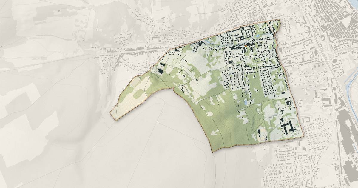 Portrait cartographique de Maidières : relief, eau, forêts, bâti et voies, calculés à partir des données de l'IGN